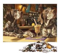Great Pyrenees Wooden Jigsaw Puzzle 1000 Pieces for Adults Fun Education Game Toy Intellectual Game Home Decoration Stress Relief Relaxation And Intelligence 1000pcs (75x50cm)