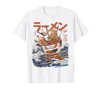Great Ramen of Kanagawa Japan Ramen Kawaii Noodles Anime T-Shirt