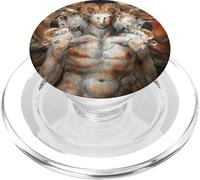 Great Red Dragon and the Beast William Blake The Bible Art PopSockets PopGrip for MagSafe