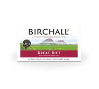 Great Rift Breakfast Blend Tea Bags, English Breakfast Tea Bursting with Full Flavour, Perfect Vegan Gifts, 40 Plant-Based Everyday Tea Bags