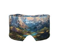 Great Rivers Print Print Soft Eye and Ear Muffs for Adults Sleeping Protection Cover for Travel Nap Relief