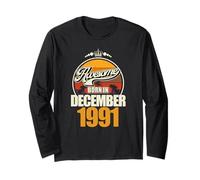 Great Since December 1991 35th Birthday Saying 35 Years Long Sleeve T-Shirt
