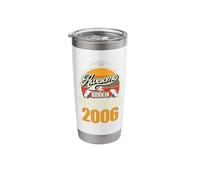 Great Since December 2006 20th Birthday Saying 20 Years Stainless Steel Insulated Tumbler
