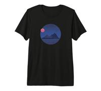 Great Skellig Michael Island, Kerry, Ireland - Circle Shape Premium T-Shirt