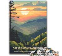Great Smoky Mountains 2000 Piece Jigsaw Puzzles for Teenagers Gifts, Educational Stress Relief Toy for Is Ideal As A Gift for The Whole Family 2000pcs(70x100cm)