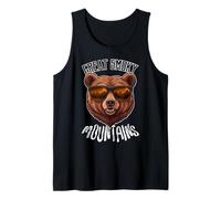 Great Smoky Mountains Bear National Park Tennessee Tank Top