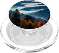 Great Smoky Mountains - Mountain Scene Mountain Theme Nature PopSockets PopGrip for MagSafe
