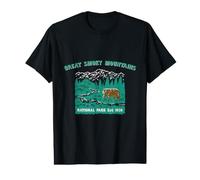 Great Smoky Mountains National Park Black Bear Vintage Value Graphic T-Shirt