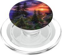 Great Smoky Mountains National Park NC TN Hiking Camping PopSockets PopGrip for MagSafe