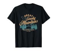 Great Smoky Mountains National Park Souvenir Bear Hiking T-Shirt