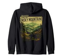 Great Smoky Mountains National Park Tennessee Vintage Zip Hoodie