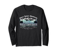 Great Smoky Mountains National Park USA Bear Hiking Souvenir Long Sleeve T-Shirt