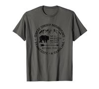 Great Smoky Mountains National Park USA Black Bears Hiking T-Shirt