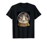 Great Snow Globe in US Style for Boys and Girls T-Shirt