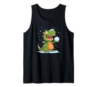 Great Snowball Battles with This Dinosaur Costume Tank Top