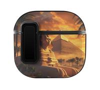 Great Sphinx And Pyramids of Giza Ancient Egypt Case Compatible with AirPods 4 Hard Earphone Case Protective Cover