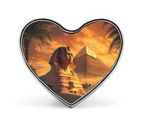 Great Sphinx And Pyramids of Giza Ancient Egypt Pin Badges for Women Men Brooch Jacket Bag Pins Cute Jewelry