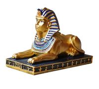 Great Sphinx Figurine Resin Egyptian Sphinx Statue Ancient Egyptian Sculpture Statue for Home Office Decor