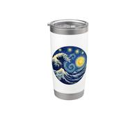 Great Starry Night Wave Stainless Steel Insulated Tumbler