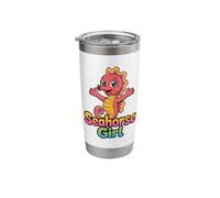 Great Tide Happy Cool Sea Vivid Drift Glorious Nice Seahorse Stainless Steel Insulated Tumbler