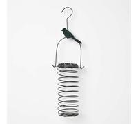 (Great Tit) Metal Hanging Bird Feeder with Bird Decoration