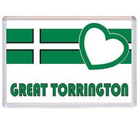 Great Torrington - Love Devon - Jumbo Fridge Magnet/Magnets