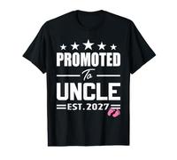 Great Uncle 2027 Awesome Promoted to Uncle 2027 It's A Girl Value Graphic T-Shirt