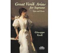 Great Verdi Arias For Soprano (Dover Song Collections)