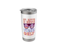 Great Vibes - St. Kitts & Nevis Stainless Steel Insulated Tumbler