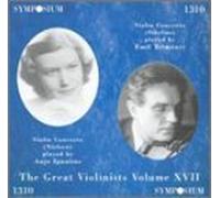 Great Violinists 17: Anja Ignatius & Emil Telmanyi by Sibelius (2002-08-02)