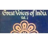 Great Voices Of India - Vol. 2 (MUSIC CD)