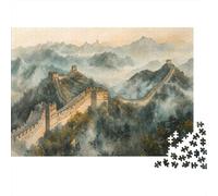Great Wall Ancient Architecture 1000 Piece Jigsaw Puzzle for Adults Mountain Landscape 38x26cm/1000pcs