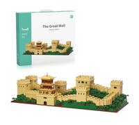 Great Wall of China Building Block Set, 4923 PCS Architecture Model Building Kits, MOC Mini Nano Modular House Buildings Bricks, Construction Toy Gifts for Kids Adults (92007)