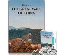 Great Wall of China Jigsaws 1000 Pieces for Adults,for Educational Game Challenge Toy for Is Ideal As A Gift for The Whole Family 38x26cm