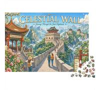 Great Wall of China Theme Jigsaw Puzzle 1000 Pieces, Wall Decor Gift