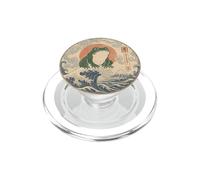 Great Wave Frog Japanese Ukiyo-e Mount Fuji Funny Kawaii PopSockets PopGrip for MagSafe