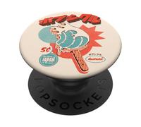 Great Wave Kanagawa Ice Pop Monsters Japanese Kaiju Popsicle PopSockets Adhesive PopGrip