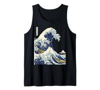 Great Wave Kanagawa Japanese Ocean Surf Serenity Tank Top