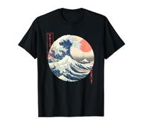 Great Wave Off Kanagawa Japanese Painting Sunset Japan Value Graphic T-Shirt