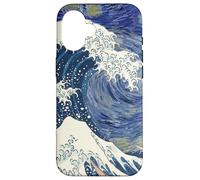 Great Wave off Kanagawa with Starry Nights van Gogh Art Case for iPhone 16