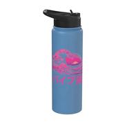 Great Wave Vaporwave Japanese Wave Stainless Steel Insulated Water Bottle