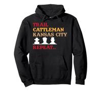 Great Western Trail Repeat - Board game clothing Pullover Hoodie