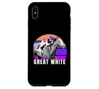 Great White Horse, Horse Racing, Santa Anita, Del Mar, Horse Case for iPhone XS Max