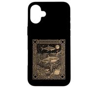 Great White Shark Constellation Tarot Card Occult Case for iPhone 16 Plus