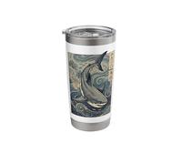 Great White Shark Japanese Stainless Steel Insulated Tumbler