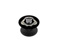 Great White Shark jaw Guess what Week it is PopSockets Adhesive PopGrip