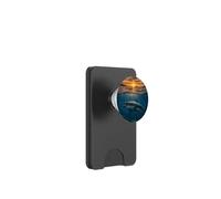Great White Shark Ocean Sunset Underwater Scene PopSockets PopWallet for MagSafe