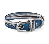 Great White Shark Opens Mouth Dog Collar Adjustable Pet Collar Stainless Steel D-Ring Collar Oxford Cloth Cat Collar Strap with Metal Buckle for Small Medium Dog