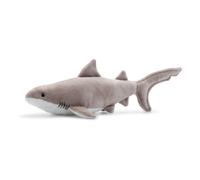 Great White Shark Plush Grey one size