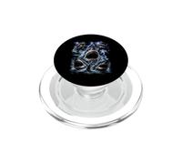Great White Shark Storm Funny Ocean Animal Marine Graphic PopSockets PopGrip for MagSafe